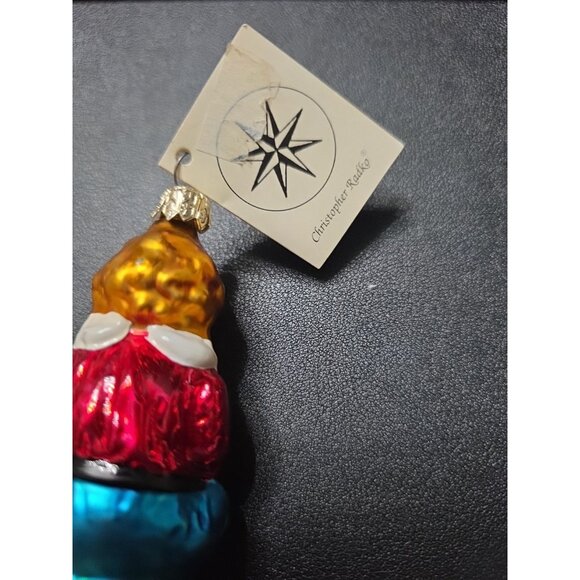 Radko CHRISTMAS PIE (plum) rare vintage drop ornament 95-135-0 NEW w/tag MINT - Picture 3 of 6